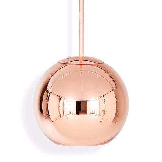 Copper Round Pendant - Copper