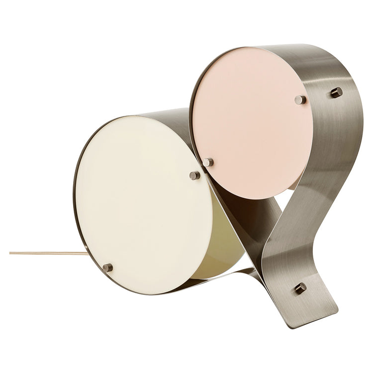 Coppia Table Lamp - Ivory, Blush