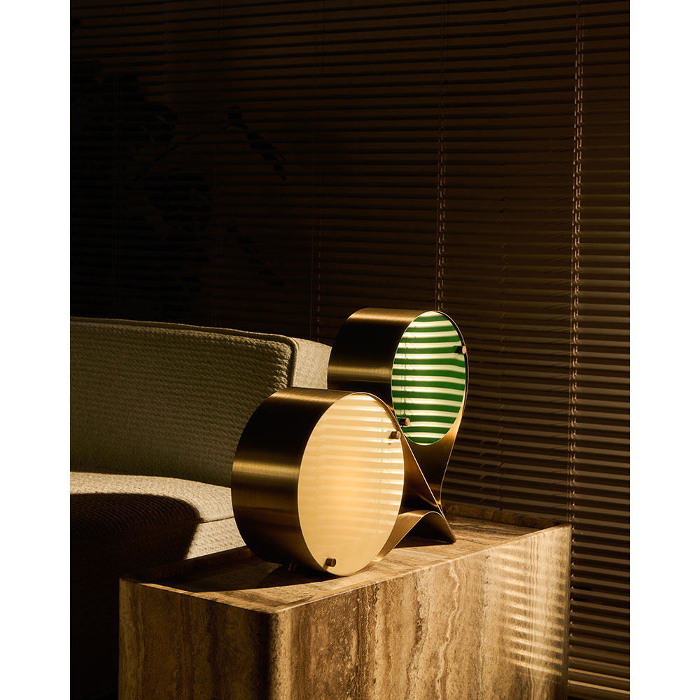 Coppia Table Lamp - Ivory, Clover