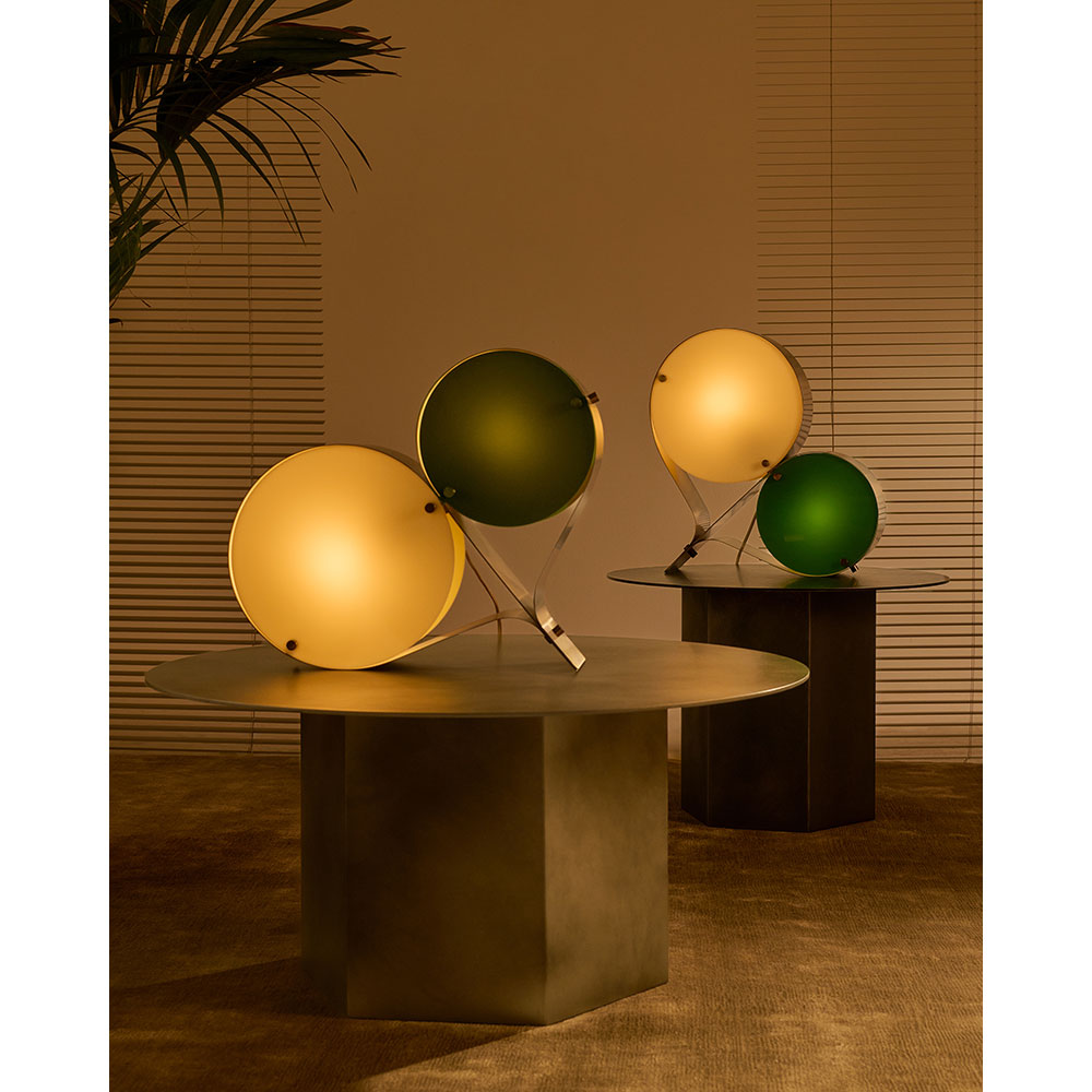 Coppia Table Lamp - Ivory, Clover