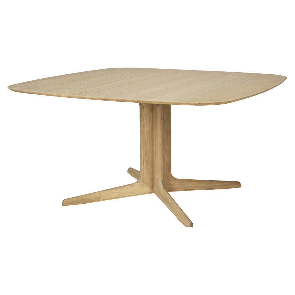 Corto Square Dining Table -Oak
