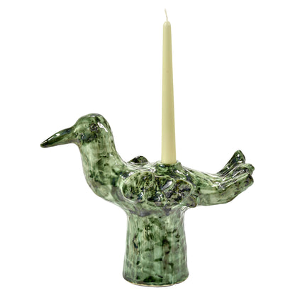 Cosas Lindas Green Candle Holder