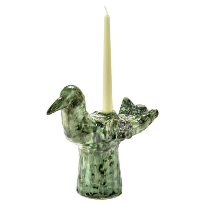Cosas Lindas Green Candle Holder