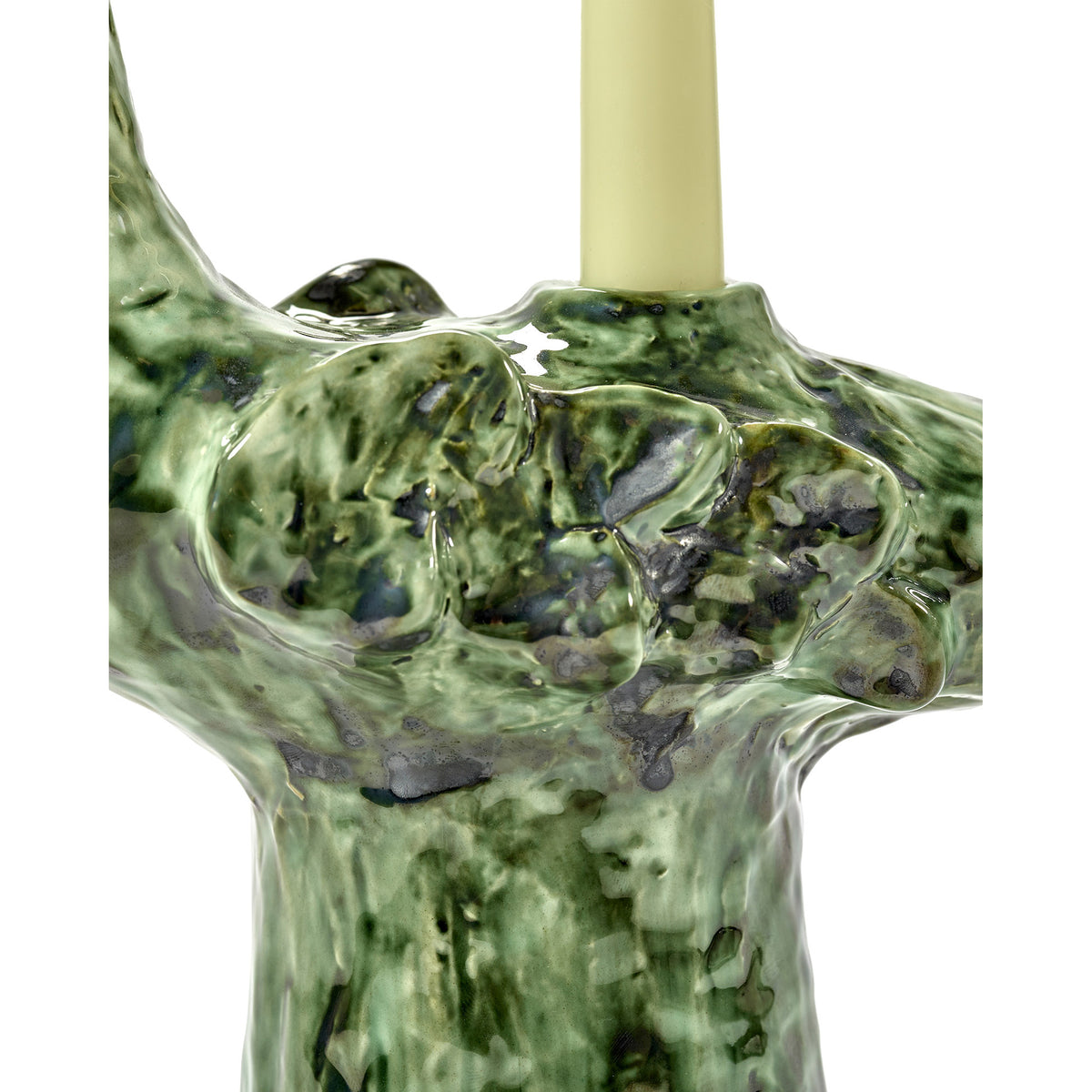 Cosas Lindas Green Candle Holder
