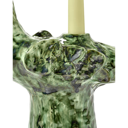 Cosas Lindas Green Candle Holder