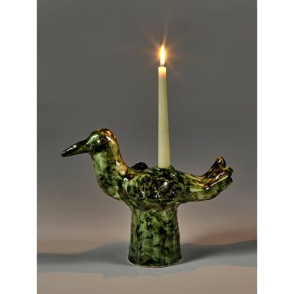 Cosas Lindas Green Candle Holder