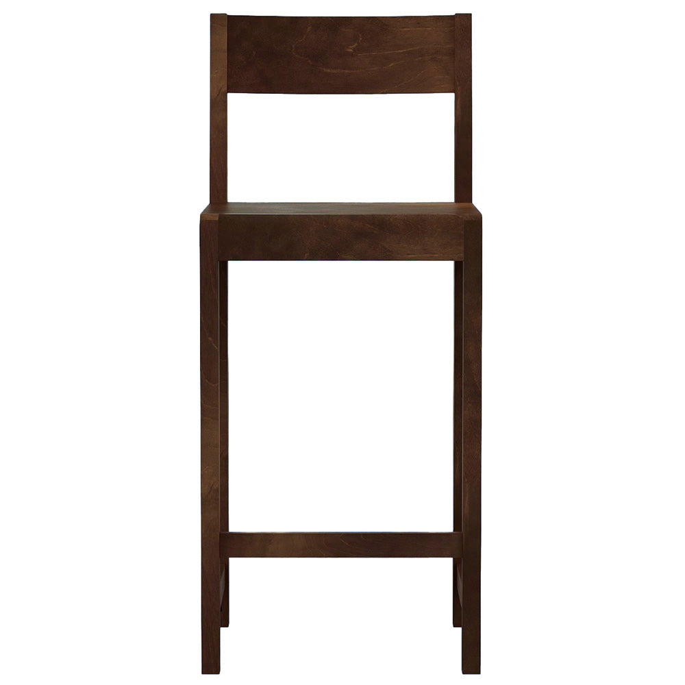 Counter Chair 01 - Dark Brown Birch