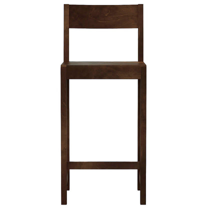 Counter Chair 01 - Dark Brown Birch