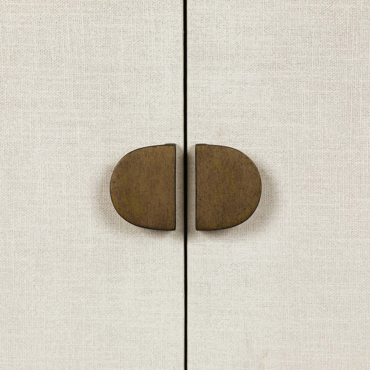 Cressida Bar Cabinet - Ivory Painted Linen