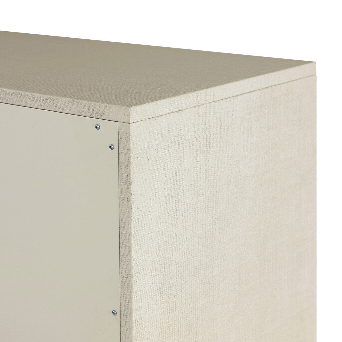 Cressida Bar Cabinet - Ivory Painted Linen