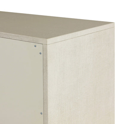 Cressida Bar Cabinet - Ivory Painted Linen