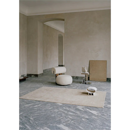 Cursive Expanse Rug - Beige