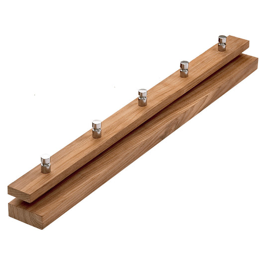 Cutter Coat Rack 28.3" - Teak