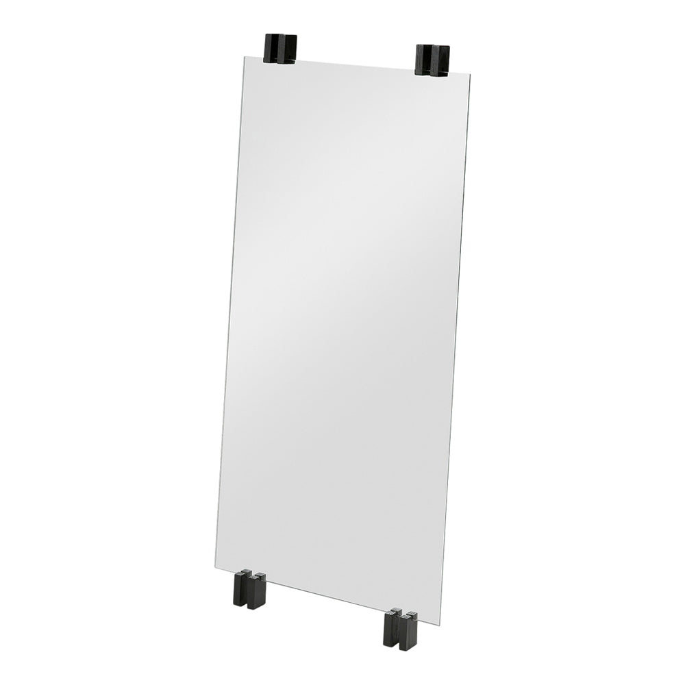Cutter Mirror - Black Oak – Rouse Home