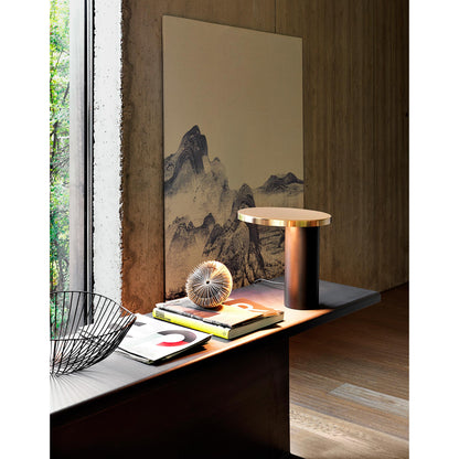 Cylinda Table Lamp - Gold