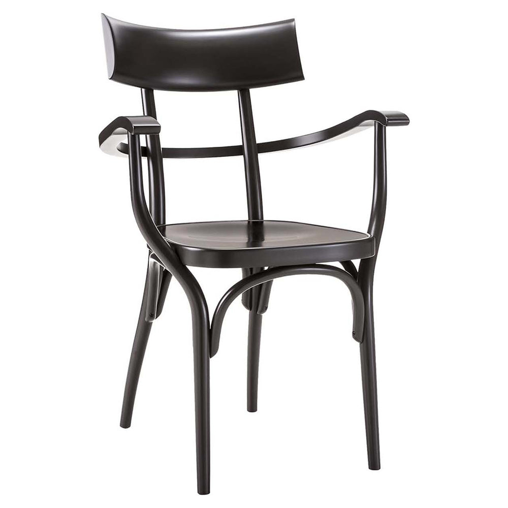 Czech Armchair - Wood Seat