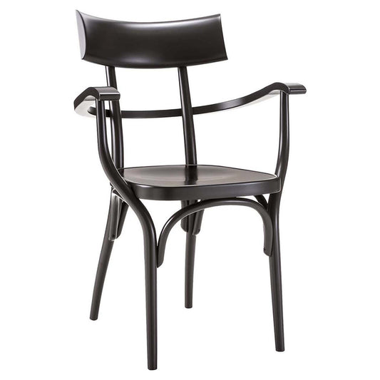 Czech Armchair - Wood Seat