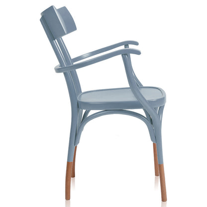 Czech Armchair - Wood Seat, Beech Feet