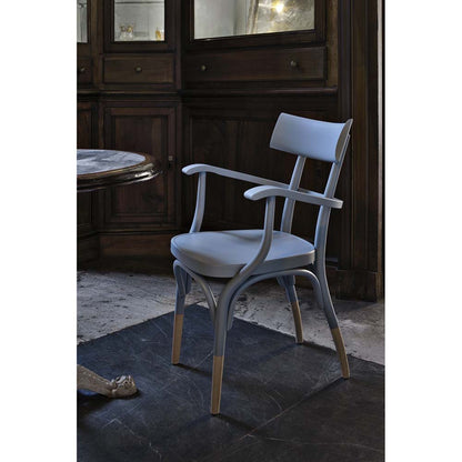 Czech Armchair - Wood Seat, Beech Feet