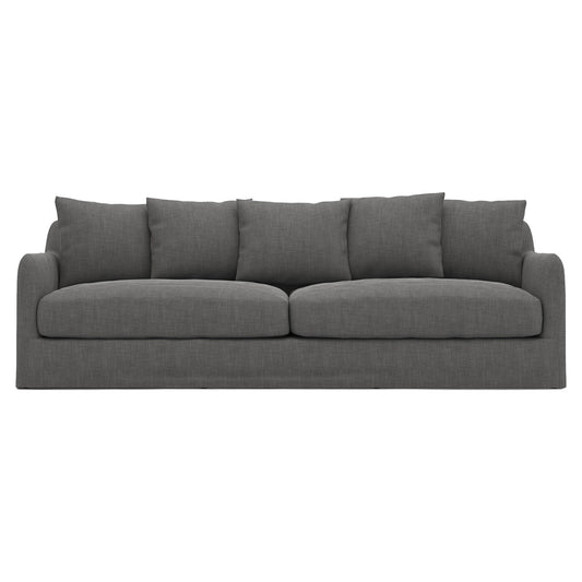 Dade Outdoor Slipcover Sofa - Venao Charcoal