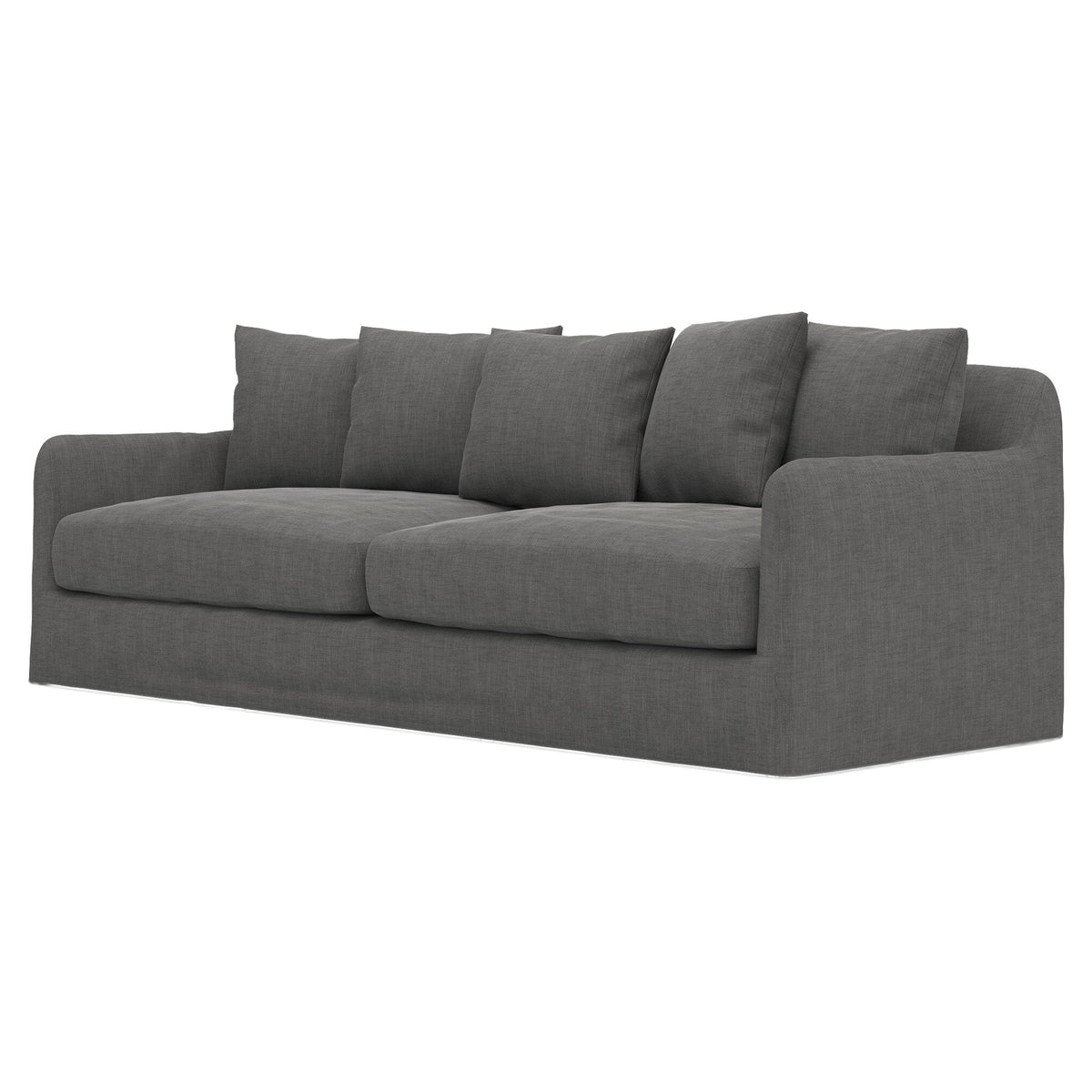 Dade Outdoor Slipcover Sofa - Venao Charcoal