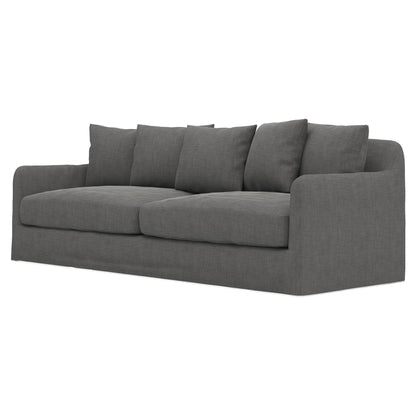 Dade Outdoor Slipcover Sofa - Venao Charcoal