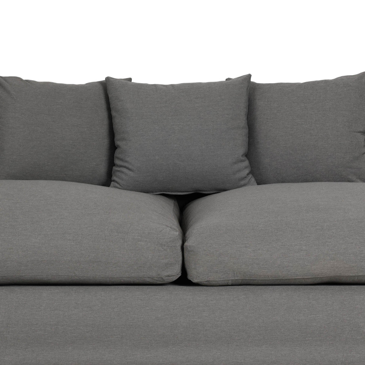 Dade Outdoor Slipcover Sofa - Venao Charcoal