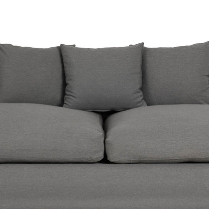 Dade Outdoor Slipcover Sofa - Venao Charcoal