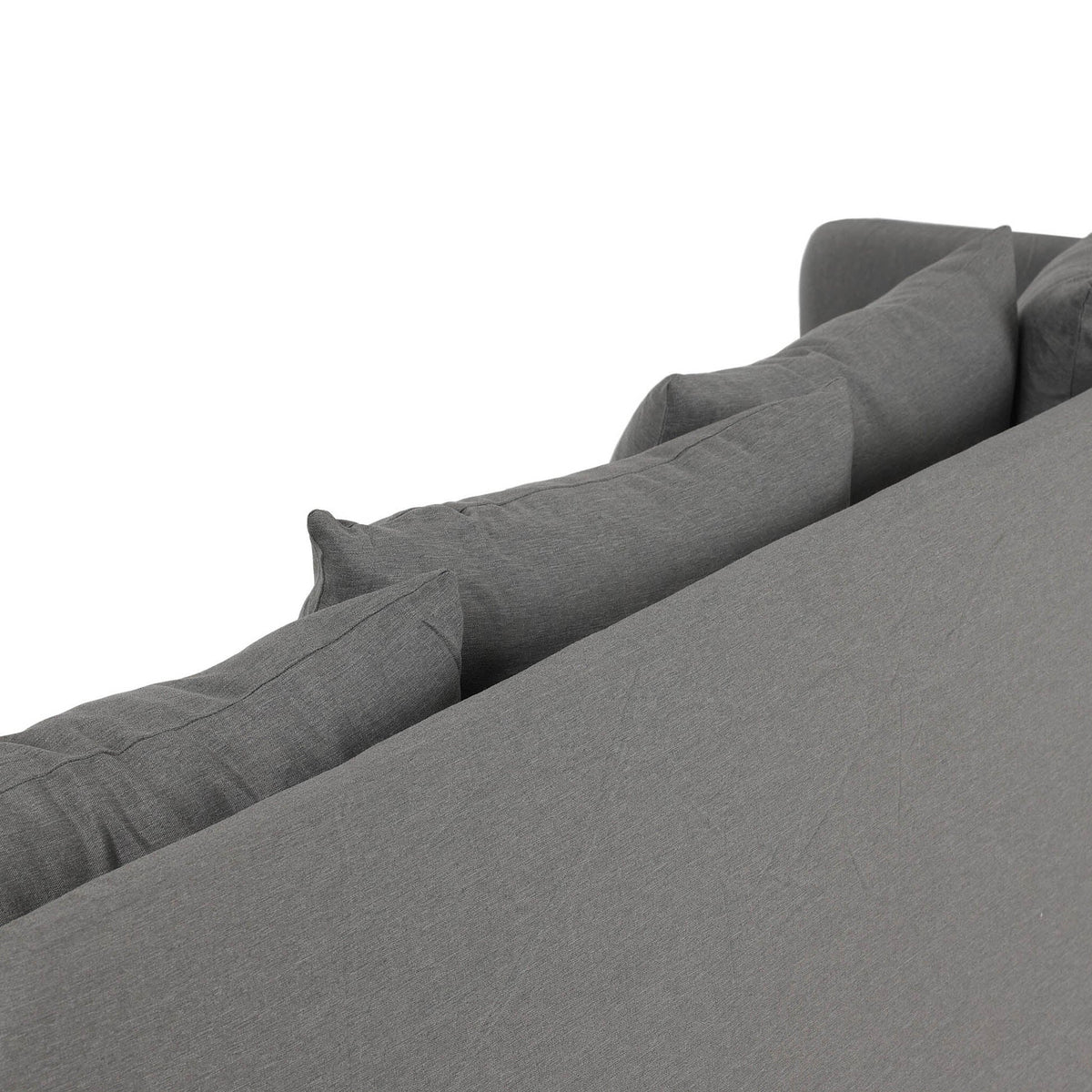 Dade Outdoor Slipcover Sofa - Venao Charcoal