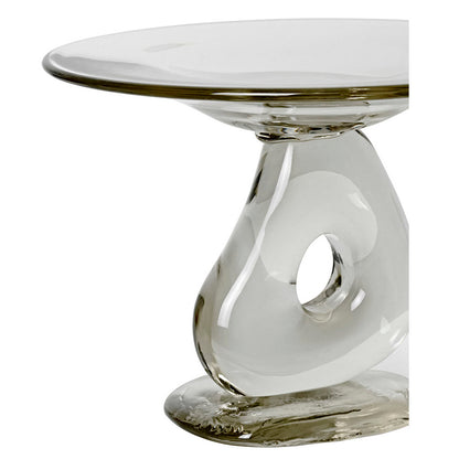 Damo Glass Centerpiece - Clear, Large