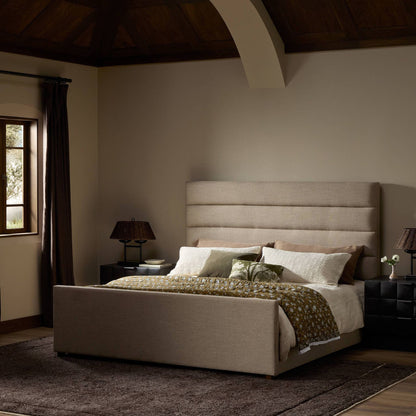 Daphne Bed - Alcala Taupe