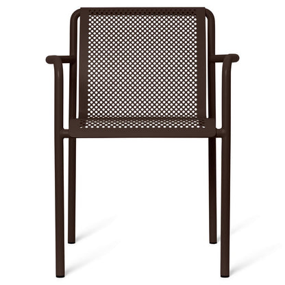 Dapple Chair With Arms - Dark Chocolate