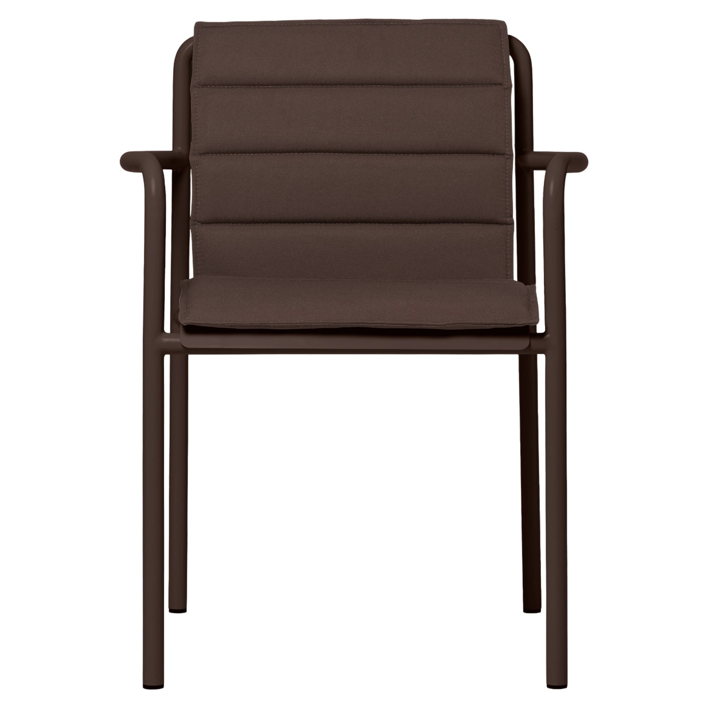 Dapple Chair With Arms - Dark Chocolate
