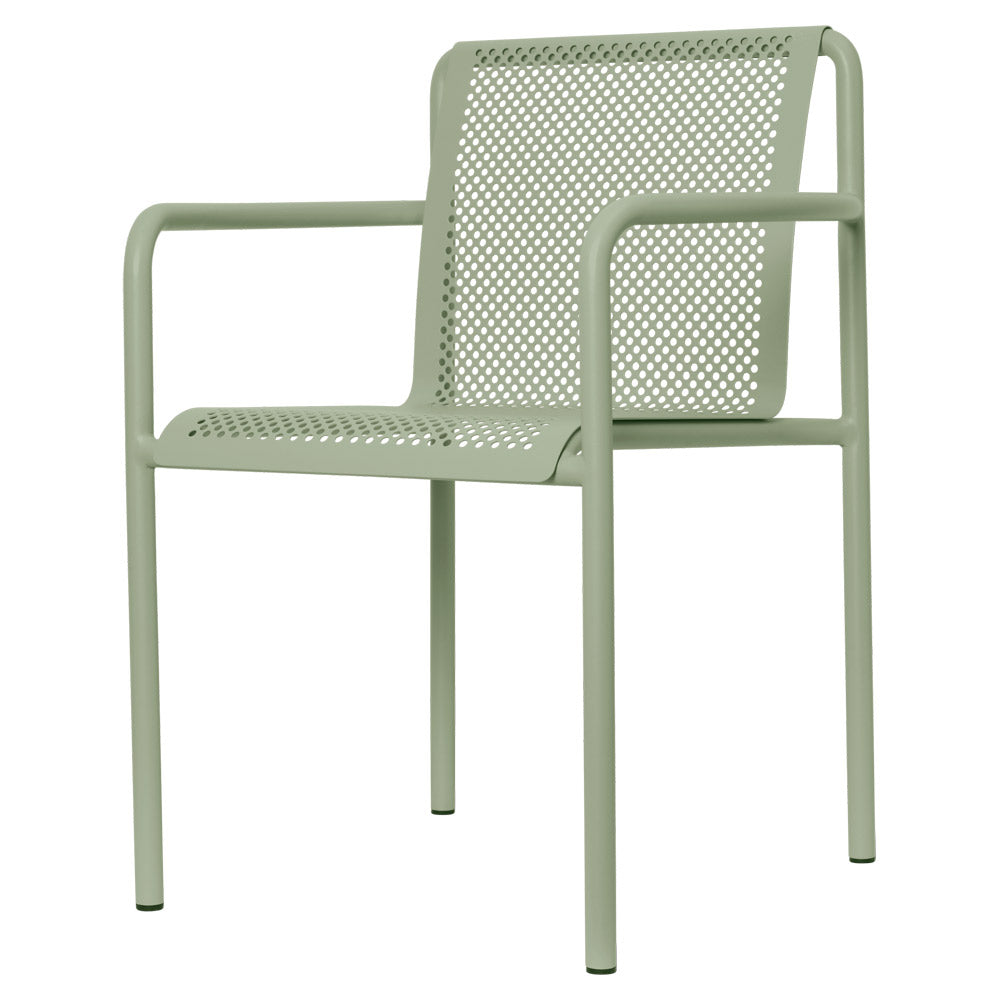 Dapple Chair With Arms - Tea Green