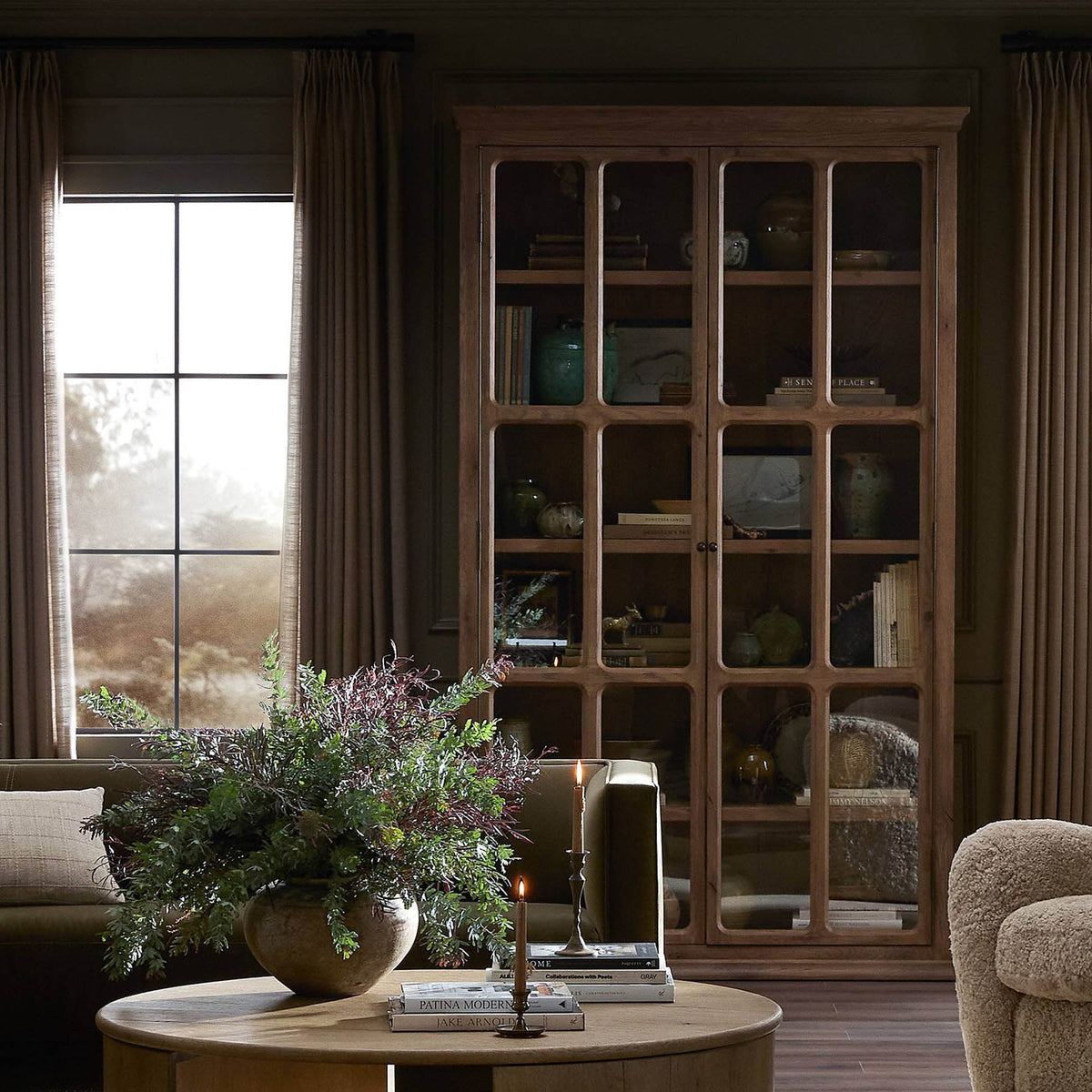 Dawes Cabinet - Weathered Oak