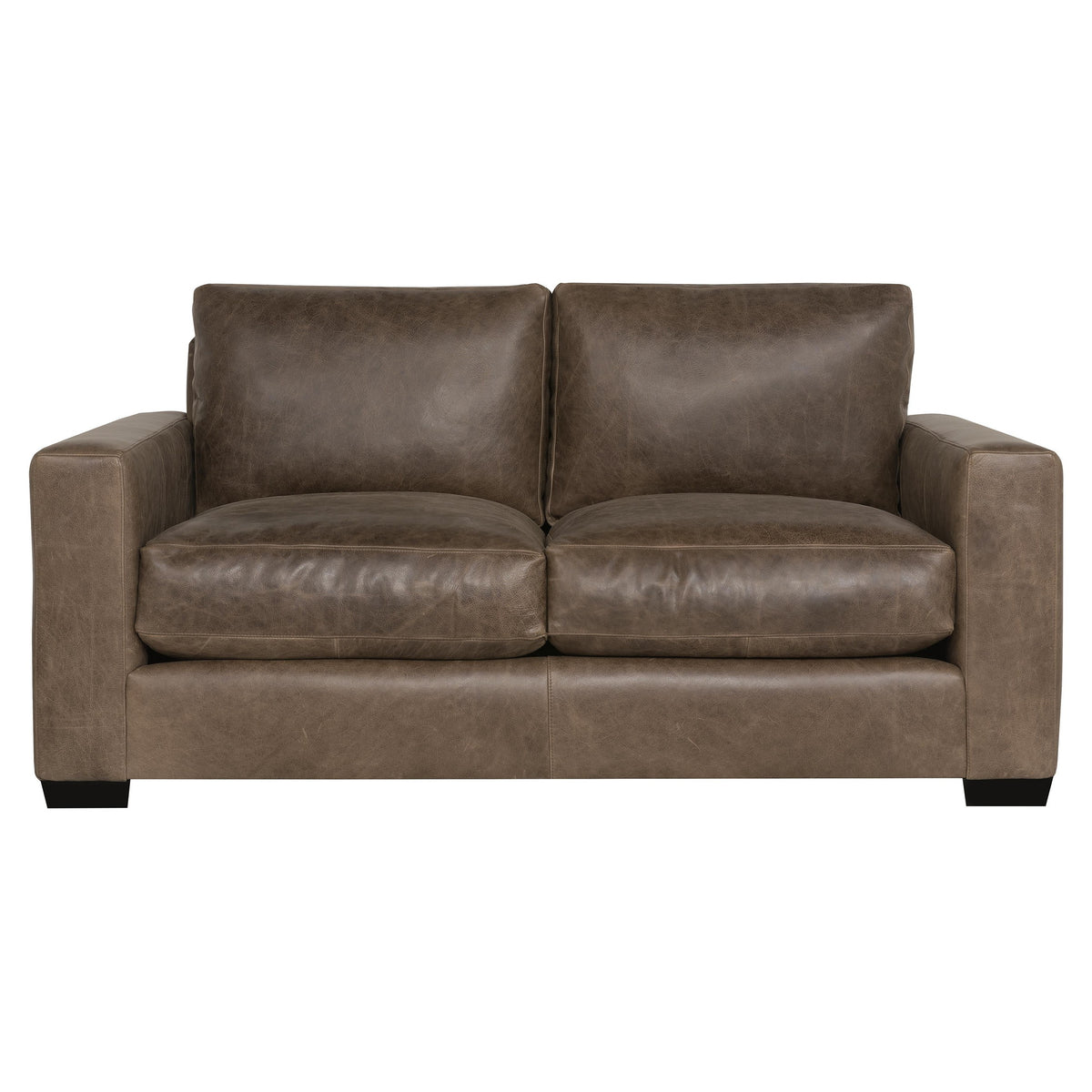 Dawkins Leather Loveseat