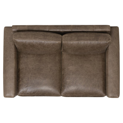 Dawkins Leather Loveseat