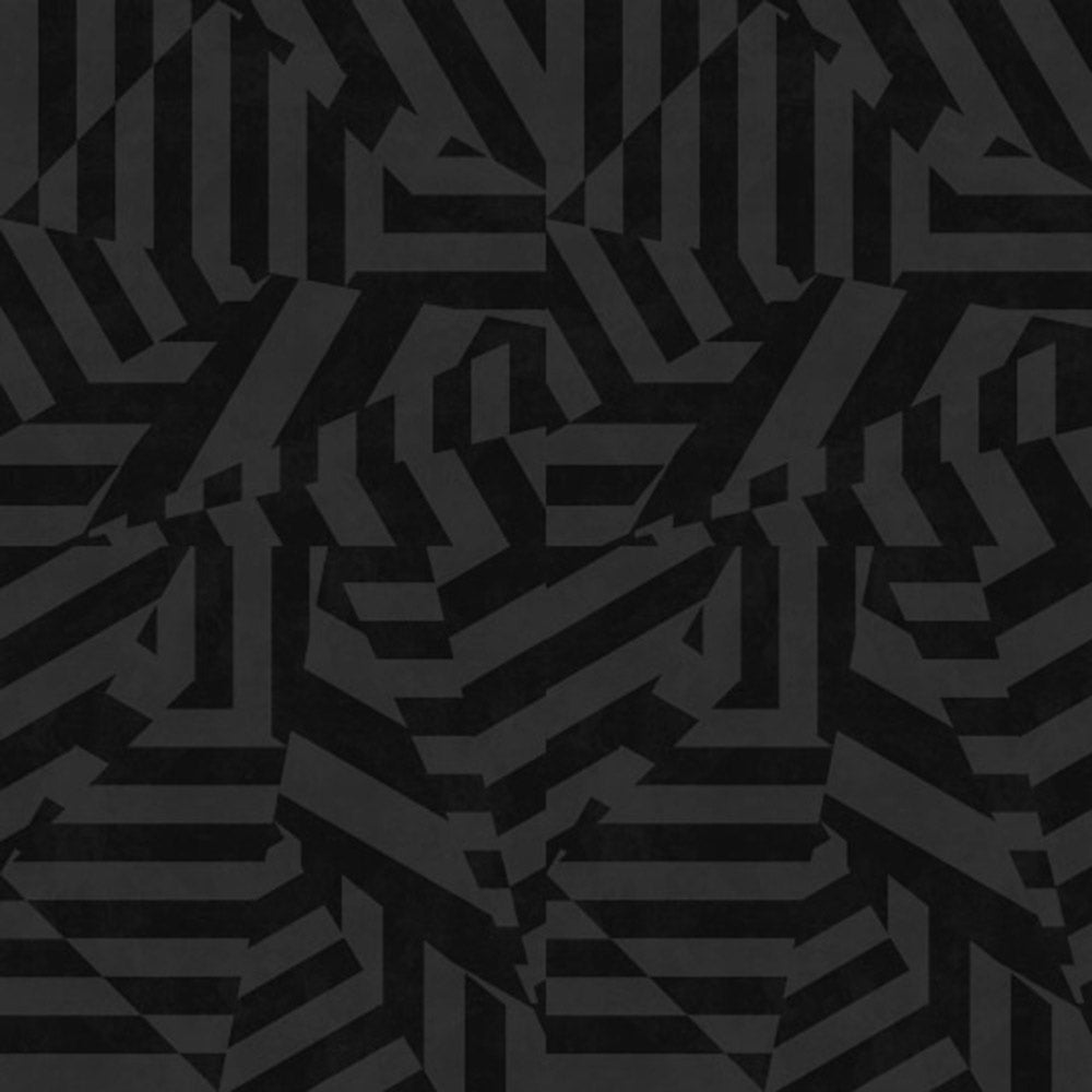 Dazzle Wallpaper - Charcoal