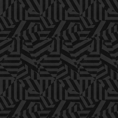 Dazzle Wallpaper - Charcoal