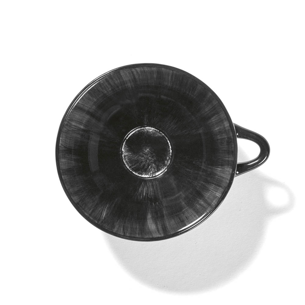 De Set of 4 Cups Variation C - Off White &amp; Black