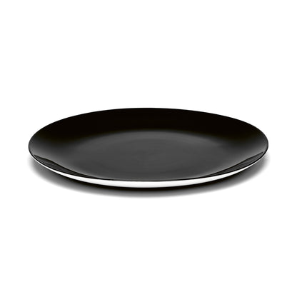 De Set of 4 Plates - Black, 11.02"W