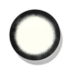 Dé Starter Plates Variation 4 - Set of 4, Off White and Black