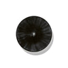 Dé Dessert Plates Variation 6 - Set of 4, Off White and Black