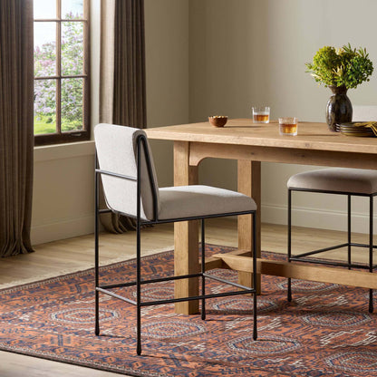 Decker Counter Stool - Crypton Wayfarer Snow