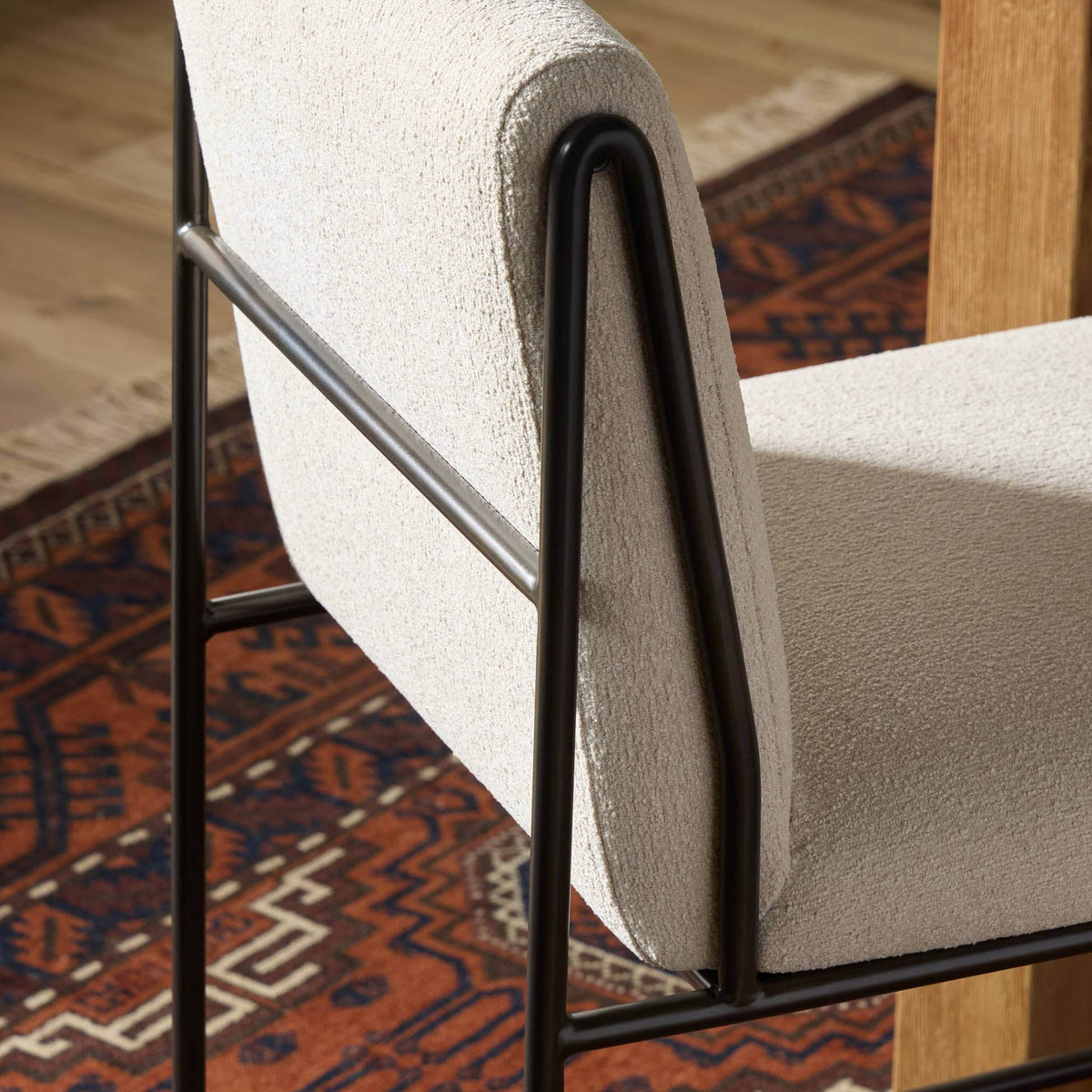 Decker Counter Stool - Crypton Wayfarer Snow