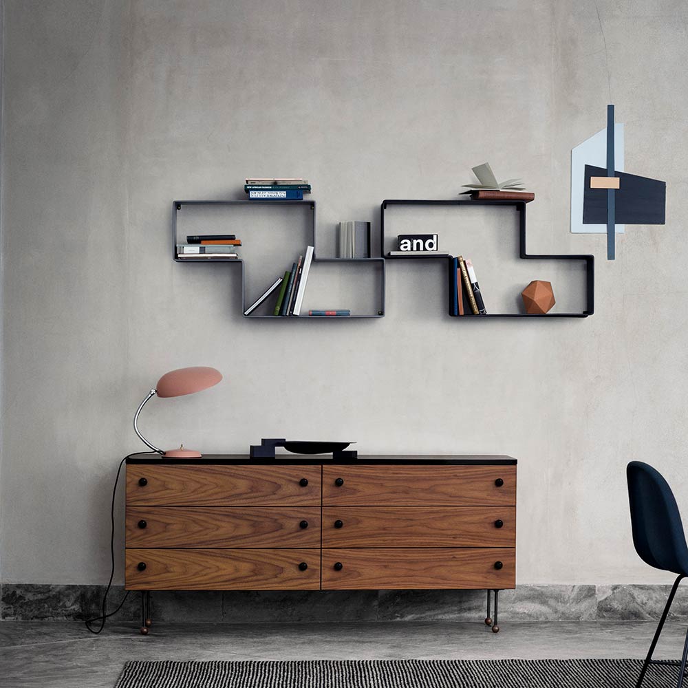 Dedal Shelf - Cream White Semi Matte