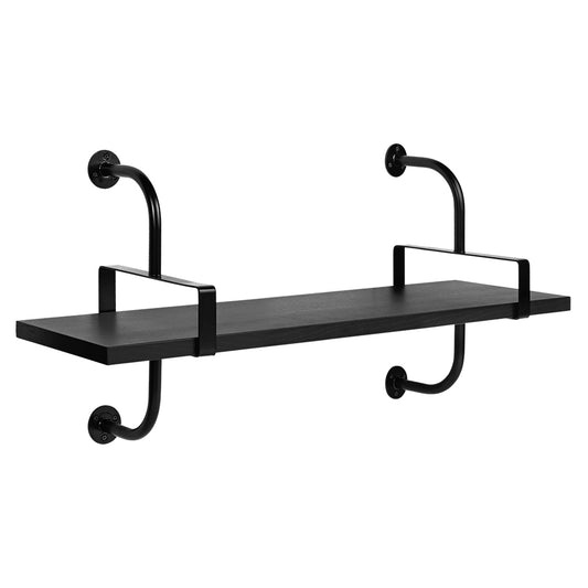 Demon 2x1 Shelf - Black Stained Ash