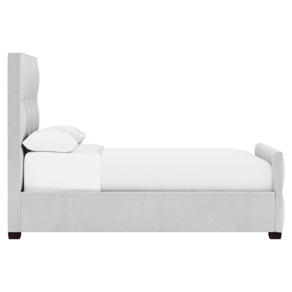 Derrick Fabric Panel Bed