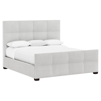 Derrick Fabric Panel Bed