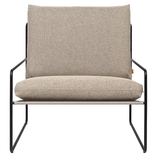 Desert 1-seater Dolce - Black, Dark Sand